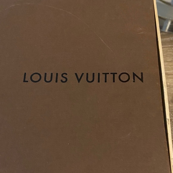 Louis Vuitton Classic Brown Storage Box Drawer Loop Pull 11.25x8x4.25 - Picture 5 of 6